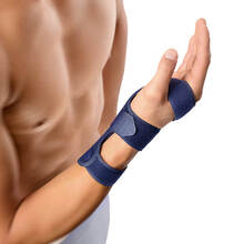 Abbildung: Bort Soft volare Cts-Schiene links S grau 1 St, Bandage PZN 05564150 