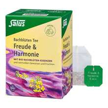Abbildung: Bachblüten Tee Freude & Harmonie Bio Salus Fbeutel  15 St, Filterbeutel PZN 05725989 