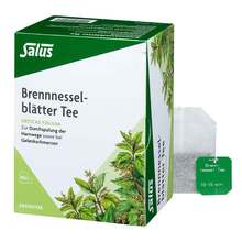 Abbildung: Brennnesselblätter Tee Bio Urticae folium Salus 40 St, Filterbeutel PZN 05726486 