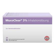 Abbildung: Mucoclear 3% Nacl Inhalationslösung 60X4 ml, Inhalationslösung PZN 05737225 