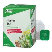 Abbildung: Husten Tee Kräutertee Nr.9a Salus Filterbeutel 15 St, Filterbeutel PZN 05747347 