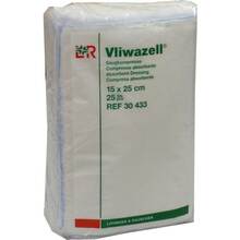 Abbildung: VLIWAZELL Saugkompressen unsteril 15x25 cm 25 St, Kompressen PZN 05855580 