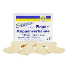 Abbildung: SENADA Fingerkuppenverband 4x7 cm 4 St, Verband PZN 05856622 