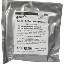 Abbildung: SENADA Kälte Sofortkompresse 1 St, Kompressen PZN 05862858 