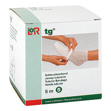 Abbildung: TG Schlauchverband Größe 5 5 m weiß 24023 1 St, Verband PZN 05893741 