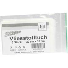 Abbildung: SENADA Vliesstofftücher 20x30 cm 5 St, Tücher PZN 05896030 