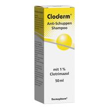 Abbildung: Cloderm Anti Schuppen Shampoo 50 ml, Shampoo PZN 05917772 