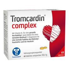 Abbildung: Tromcardin complex Tabletten 60 St, Tabletten PZN 05950686 