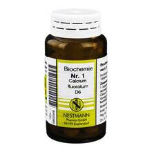 Abbildung: BIOCHEMIE 1 Calcium fluoratum D 6 Tabletten 100 St, Tabletten PZN 05955548 