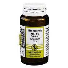 Abbildung: BIOCHEMIE 12 Calcium sulfuricum D 12 Tabletten 100 St, Tabletten PZN 05955703 