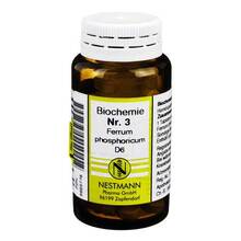 Abbildung: BIOCHEMIE 3 Ferrum phosphoricum D 6 Tabletten 100 St, Tabletten PZN 05955778 
