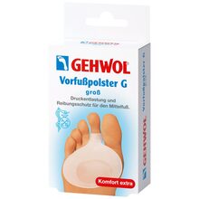 Abbildung: GEHWOL Vorfußpolster G groß 2 St PZN 05957903 