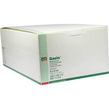 Abbildung: GAZIN Mullkomp.5x5 cm steril 8fach 50X5 St, Kompressen PZN 05968373 