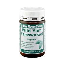 Abbildung: YAMSWURZEL WILD Yam 250 mg Kapseln 120 St, Kapseln PZN 05987867 