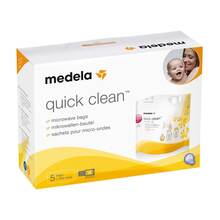 Abbildung: Medela Quick Clean Beutel 5 St, Beutel PZN 05994991 