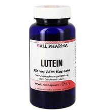 Abbildung: Lutein 20 mg Gph Kapseln 90 St, Kapseln PZN 06075312 