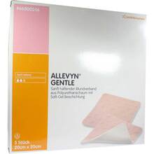Abbildung: ALLEVYN Gentle 20x20 cm Schaumverband 5 St, Verband PZN 06087410 