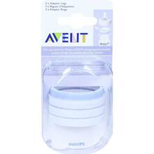 Abbildung: Avent Flaschen Adapter-Ring für PP Flaschen 3 St PZN 06106159 