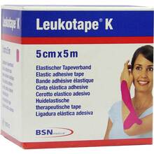 Abbildung: LEUKOTAPE K 5 cm pink 1 St, Verband PZN 06110178 