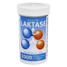 Abbildung: Laktase 3.300 Fcc Enzym Kapseln 100 St, Kapseln PZN 06122514 