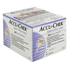 Abbildung: ACCU-CHEK Safe T Pro Uno II Lanzetten 200 St, Lanzetten PZN 06143663 