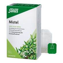 Abbildung: Mistel Arzneitee Visci albi herba Salus Filterbeutel  15 St, Filterbeutel PZN 06145107 