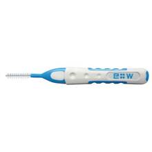 Abbildung: Edelwhite pro Interdentalbürste S 0,6-3 mm blau 6 St, Zahnbürste PZN 06149022 