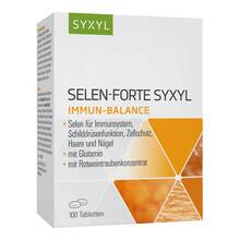 Abbildung: Selen Forte Syxyl Tabletten 100 St, Tabletten PZN 06151711 