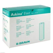 Abbildung: ASKINA Elast Binde 8 cmx4 m lose 20 St, Binden PZN 06158334 