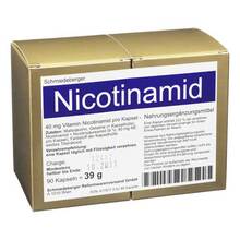 Abbildung: Nicotinamid Kapseln 90 St, Kapseln PZN 06175775 