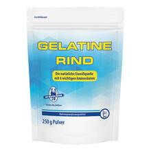 Abbildung: Gelatine Rind Pulver Beutel 250 g, Pulver PZN 06197765 