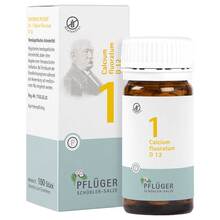 Abbildung: Biochemie Pflüger 1 Calcium fluoratum D 12 Tabletten  100 St, Tabletten PZN 06318720 