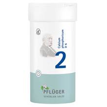 Abbildung: Biochemie Pflüger 2 Calcium phosphoricum D 6 Tabletten  400 St, Tabletten PZN 06318789 