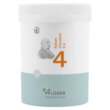 Abbildung: Biochemie Pflüger 4 Kalium chloratum D 6 Tabletten 1000 St, Tabletten PZN 06318921 