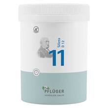 Abbildung: Biochemie Pflüger 11 Silicea D 12 Tabletten 1000 St, Tabletten PZN 06320065 