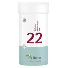 Abbildung: Biochemie Pflüger 22 Calcium carbonicum D 6 Tabletten  400 St, Tabletten PZN 06322839 