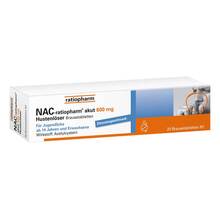 Abbildung: Nac-ratiopharm akut 600 mg Hustenlöser Brausetabletten  20 St, Brausetabletten PZN 06323000 