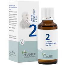 Abbildung: Biochemie Pflüger 2 Calcium phosphoricum D 6 Tro. 30 ml, Tropfen PZN 06323709 