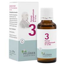 Abbildung: Biochemie Pflüger 3 Ferrum phosphoricum D 12 Tro. 30 ml, Tropfen PZN 06323833 
