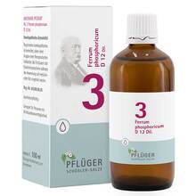 Abbildung: Biochemie Pflüger 3 Ferrum phosphoricum D 12 Tro. 100 ml, Tropfen PZN 06324086 