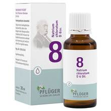 Abbildung: Biochemie Pflüger 8 Natrium chloratum D 6 Tropfen 30 ml, Tropfen PZN 06324637 