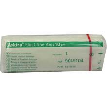 Abbildung: ASKINA Elast Fine Binde 10 cmx4 m cellophaniert 1 St, Binden PZN 06338616 