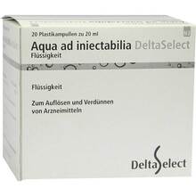 Abbildung: Aqua AD iniectabilia Plastik 20X20 ml, Flüssigkeit PZN 06340493 
