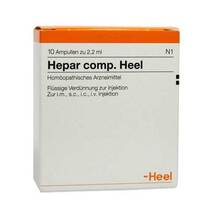 Abbildung: Hepar comp.Heel Ampullen 10 St, Ampullen PZN 06340636 