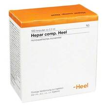 Abbildung: Hepar comp.Heel Ampullen 100 St, Ampullen PZN 06340659 