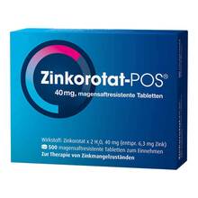 Abbildung: Zinkorotat Pos magensaftresistente Tabletten 500 St, Tabletten magensaftresistent PZN 06340926 