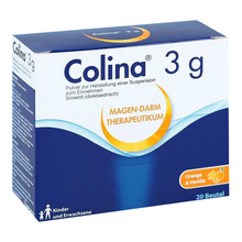 Abbildung: Colina Beutel 3 g Pulver zur Herstellung einer Suspension zum Einnehmen  20 St, Pulver zur Herstellung einer Suspension zum Einnehmen PZN 06347288 