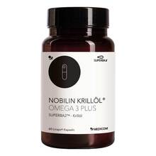 Abbildung: Nobilin Krillöl Omega-3 Plus Kapseln 60 St, Kapseln PZN 06404543 