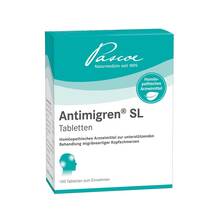 Abbildung: ANTIMIGREN SL Tabletten 100 St, Tabletten PZN 06410087 