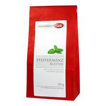 Abbildung: PFEFFERMINZBLÄTTER Tee Caelo HV-Packung 50 g, Tee PZN 06415966 